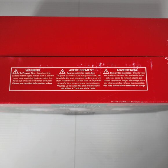 Pfaltzgraff Winterberry Christmas Holiday Votive Garden Set 3 Glass Candle Holde - Picture 6 of 9